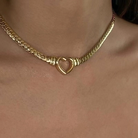 Carina Necklace Gold - Or'Aliya Bijoux