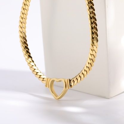 Carina Necklace Gold - Or'Aliya Bijoux