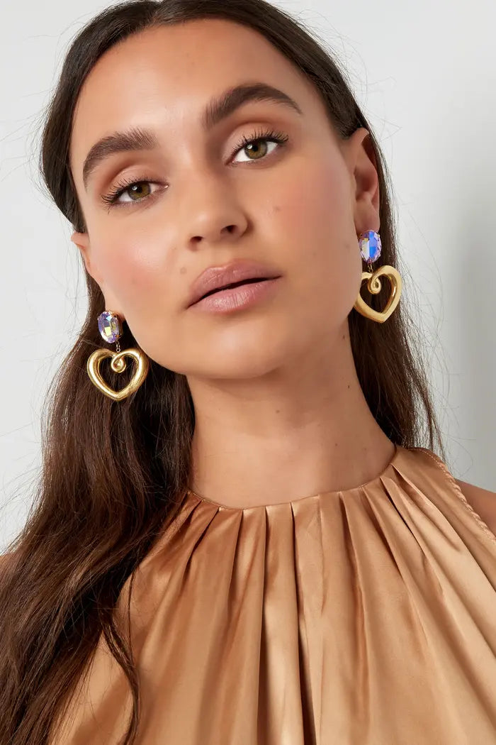 Amore Earrings - Or'Aliya Bijoux