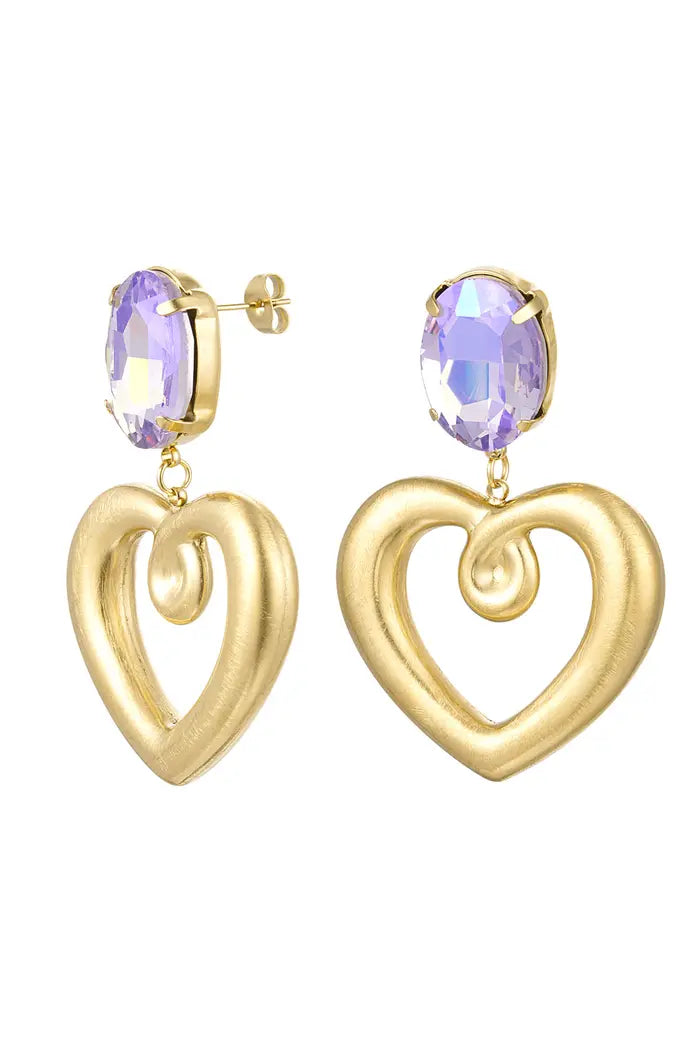 Amore Earrings - Or'Aliya Bijoux