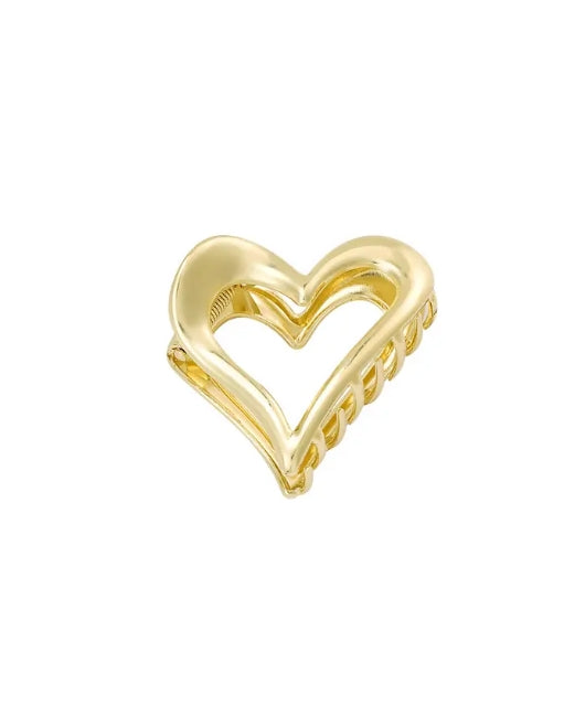 Love Me Tender Hair Claw Gold - Or'Aliya Bijoux