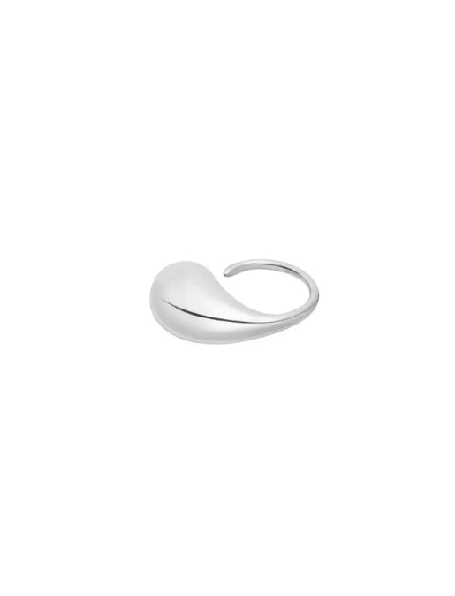 Celeste Drop Ring Silver - Adjustable - Or'Aliya Bijoux