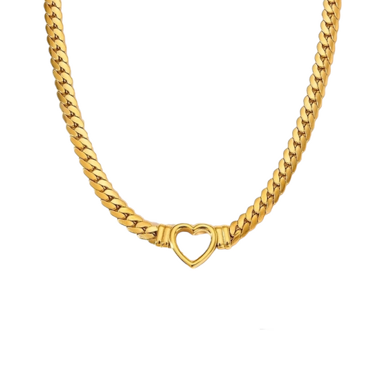 Carina Necklace Gold - Or'Aliya Bijoux