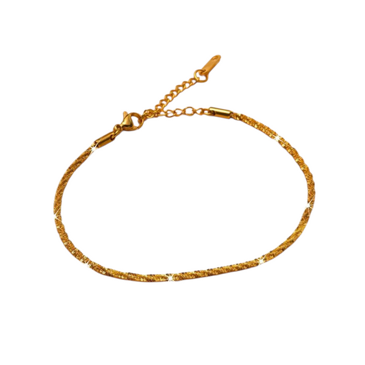 Keisha Chaîne de Cheville Acier Inoxydable 304
